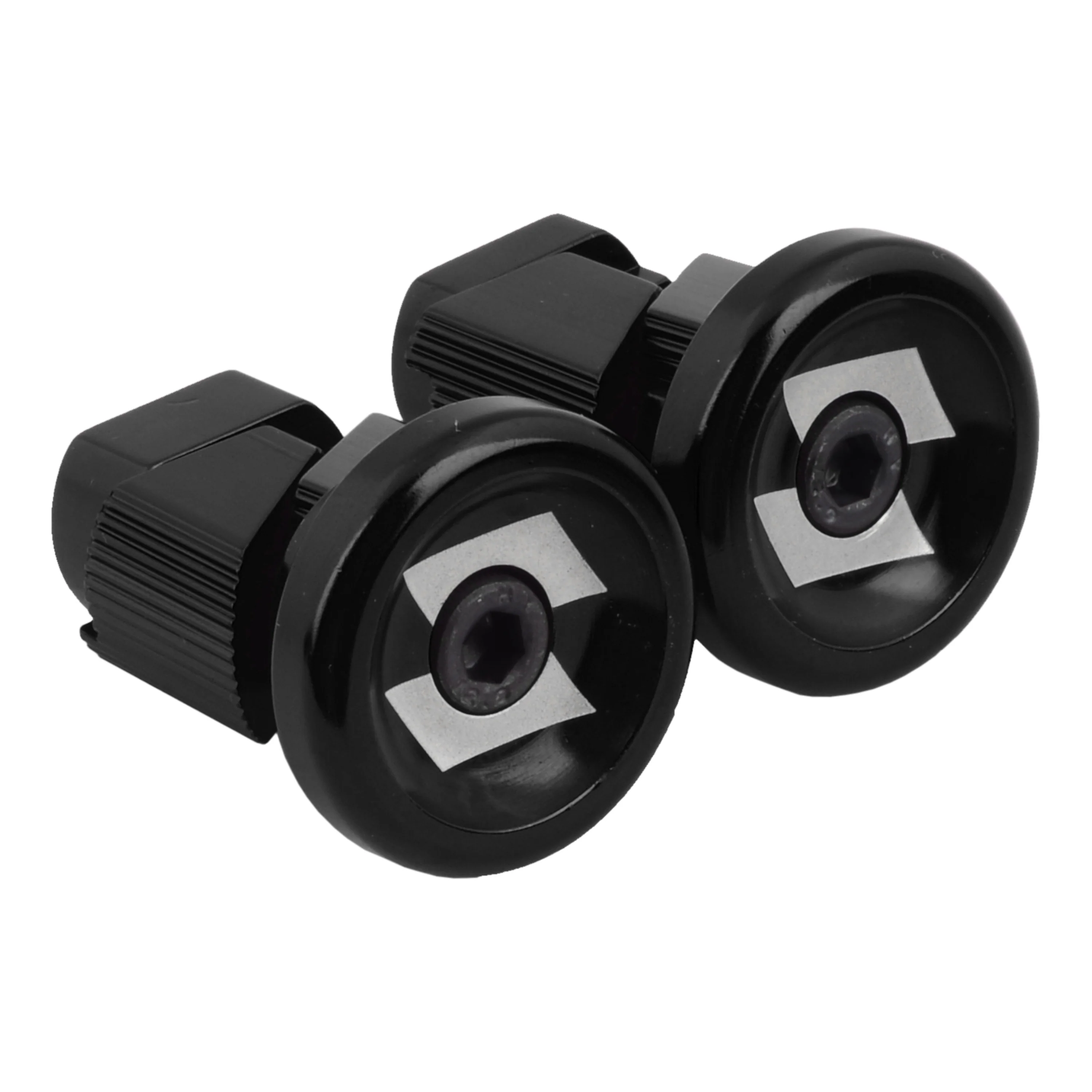 Snafu Stubby Alloy Bar Ends - Black