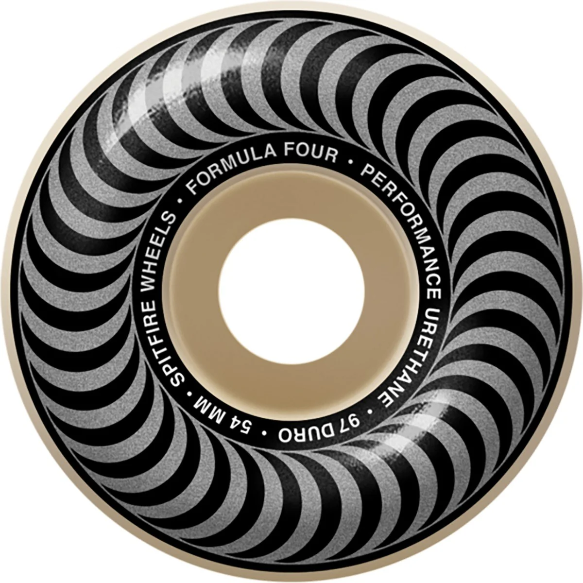 Spitfire Wheels F4 Classic 54mm 93a - Natural (Set of 4)