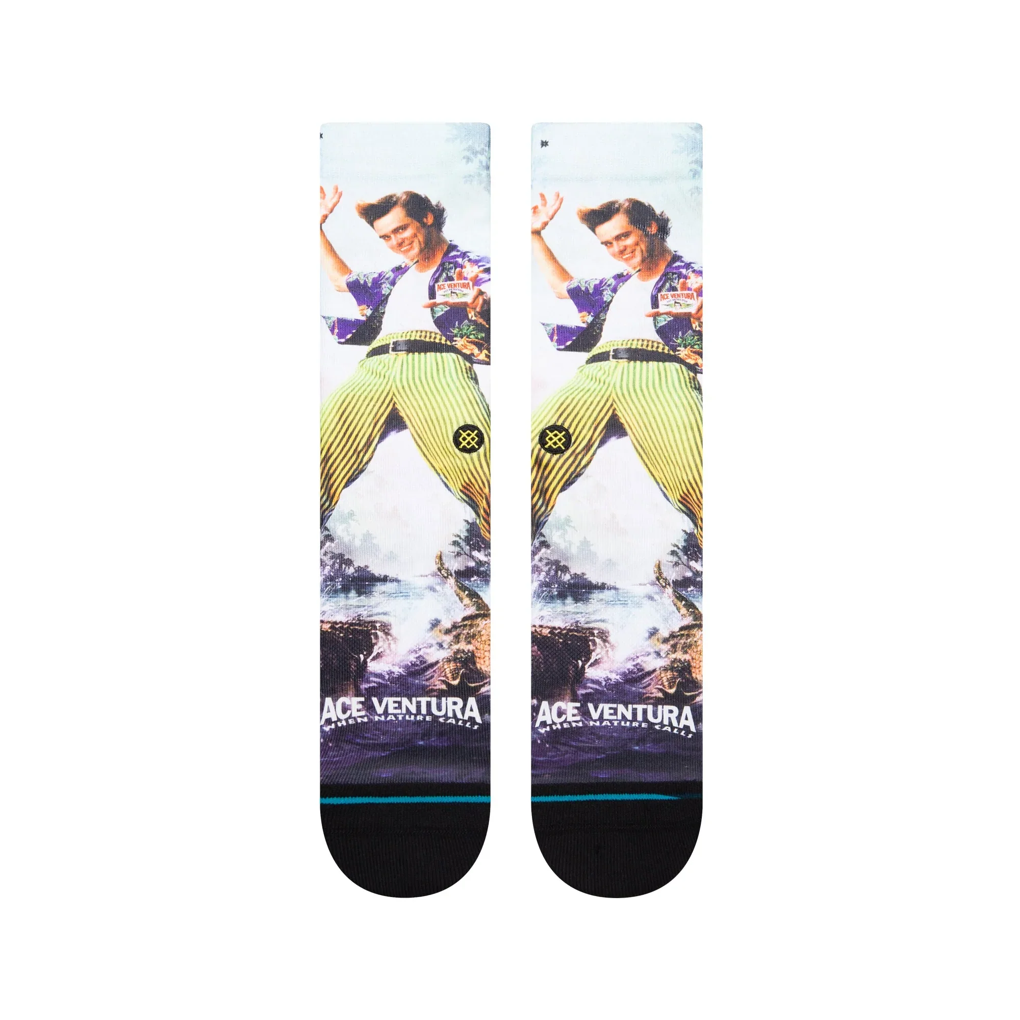 Stance Ace Ventura When Nature Calls Crew Socks - Black - Image 2