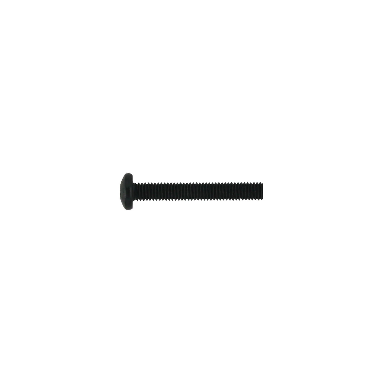 Standard Panhead Phillips Bolt 2-3/4" - Black (Single)