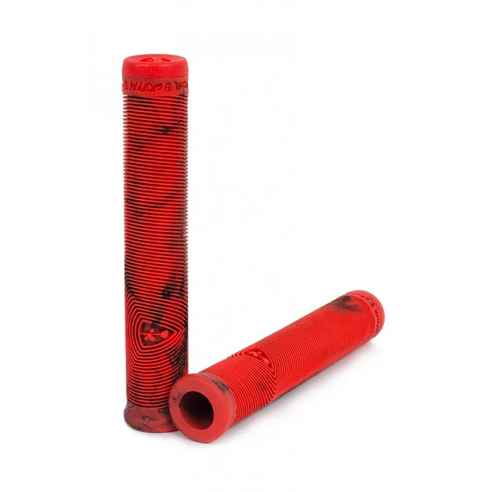 Subrosa BMX Griffin Grips DCR - Black/Neon Red Marble