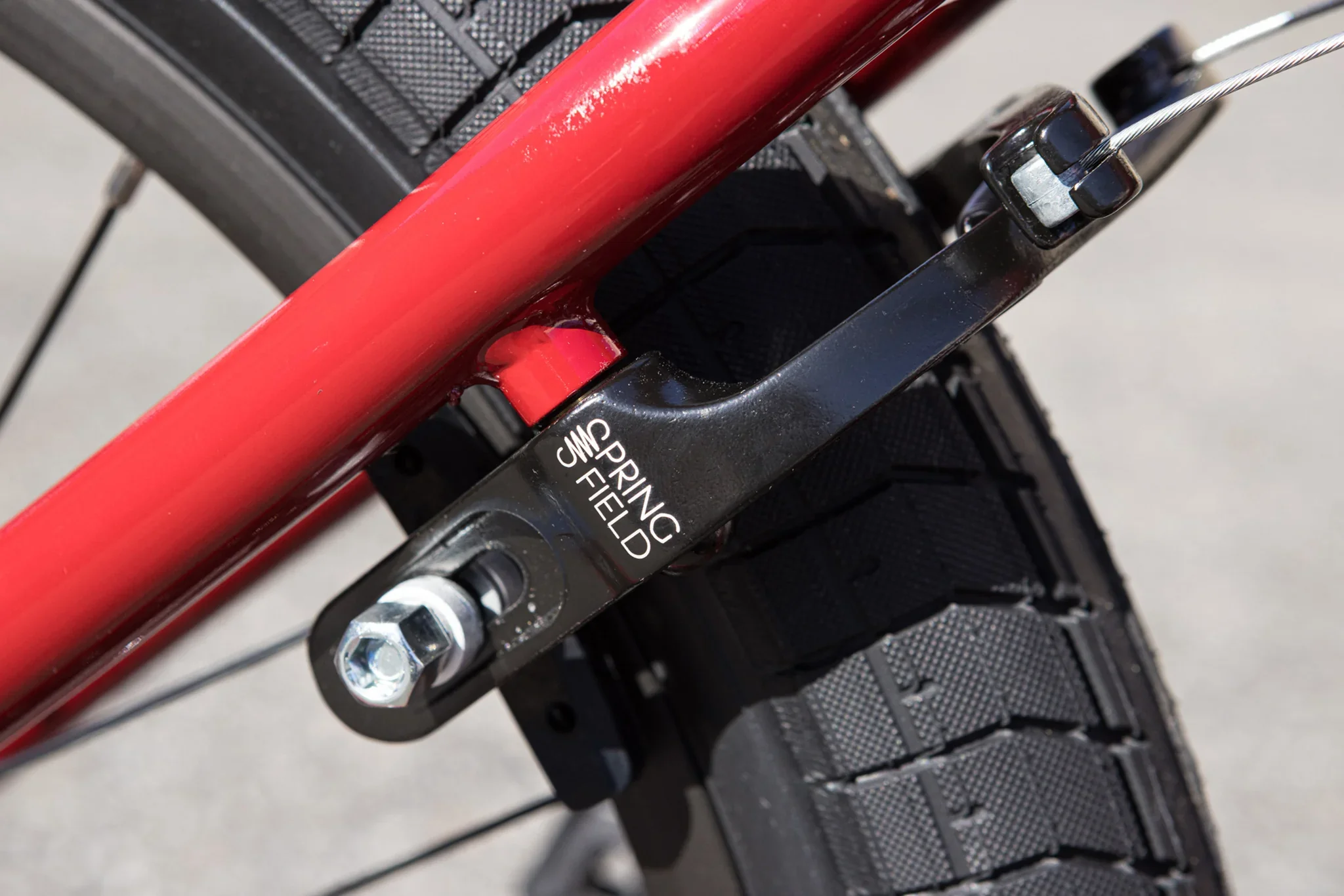 Sunday Scout 21″ Complete BMX Bike - Gloss Maroon - Image 12