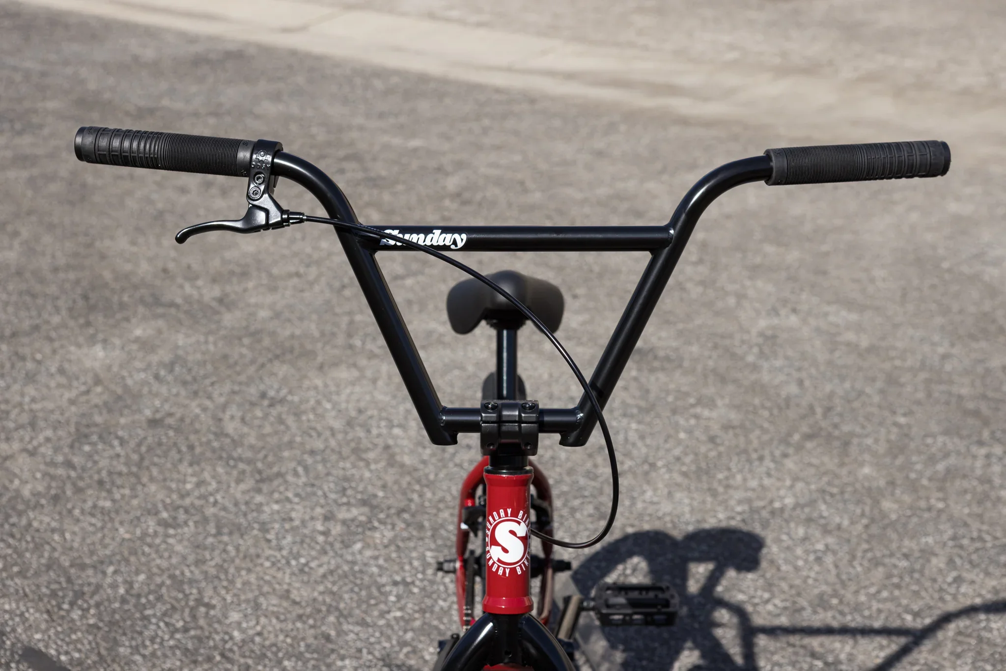 Sunday Scout 21″ Complete BMX Bike - Gloss Maroon - Image 3