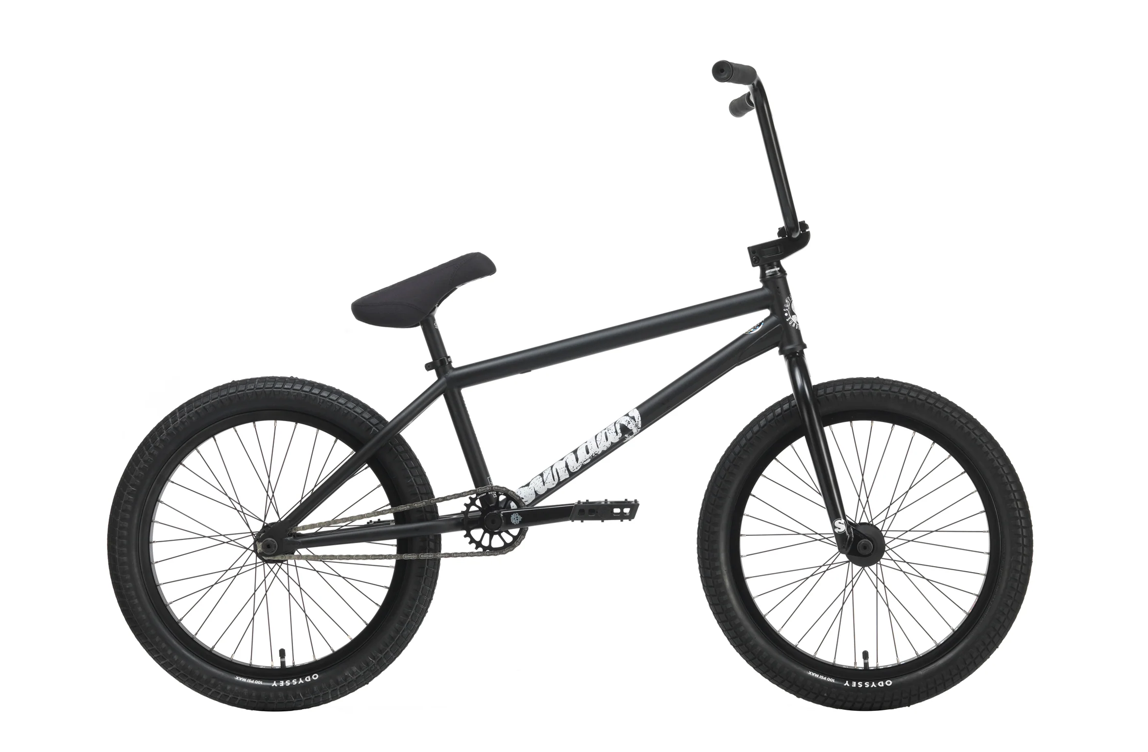 Sunday Wavelength (Csst) 21″ Gary Young Signature Complete BMX Bike - Matte Black - Image 2