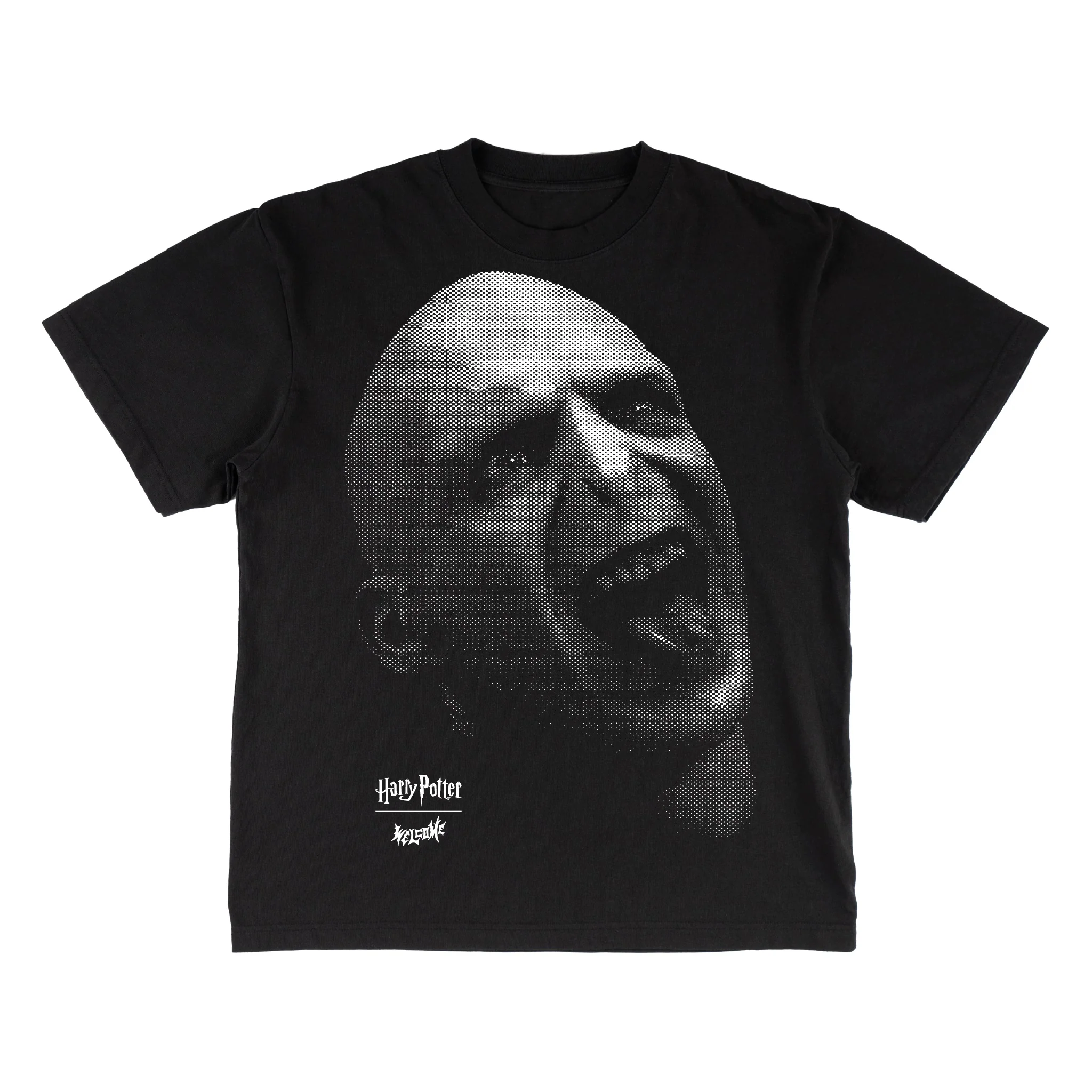 Welcome x Harry Potter Dark Lord Boxy Garment-Dyed Tee - Black - Image 2