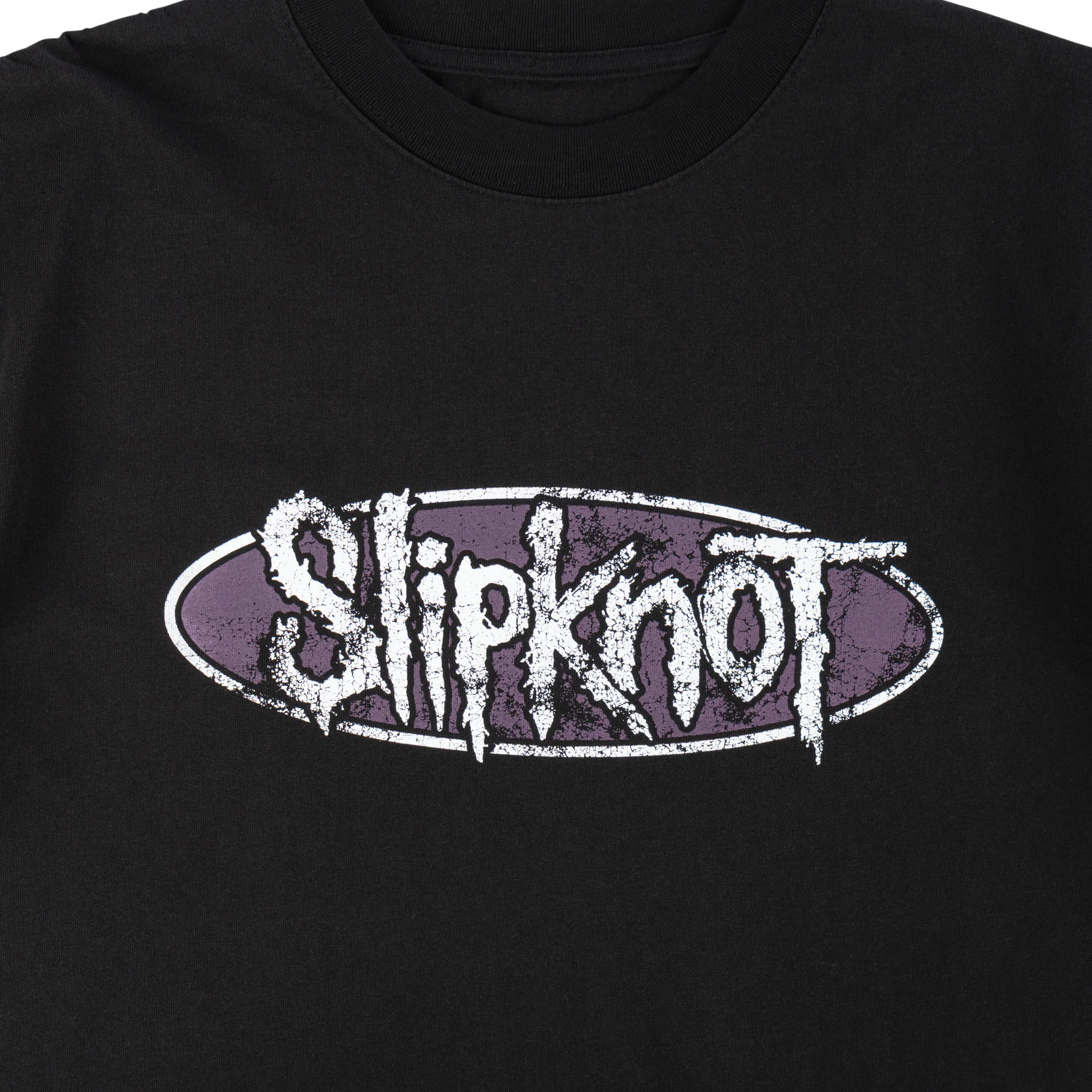 Welcome x Slipknot Annihilation Boxy Garment-Dyed Tee - Black - Image 3