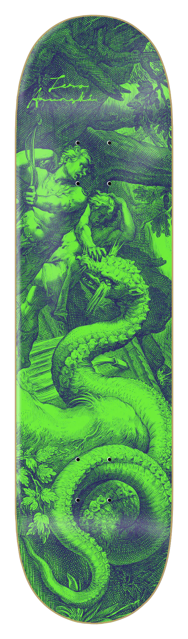 Zero Arunski Renaissance Skateboard Deck - 8.5"
